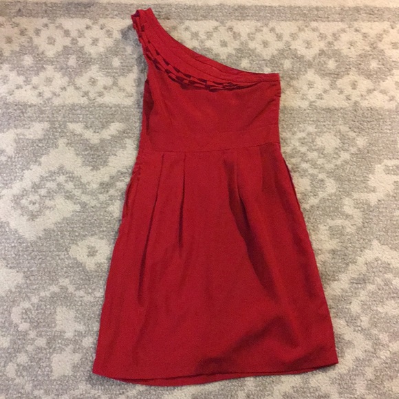 NWT The Limited One Shoulder Dress - Picture 3 of 4